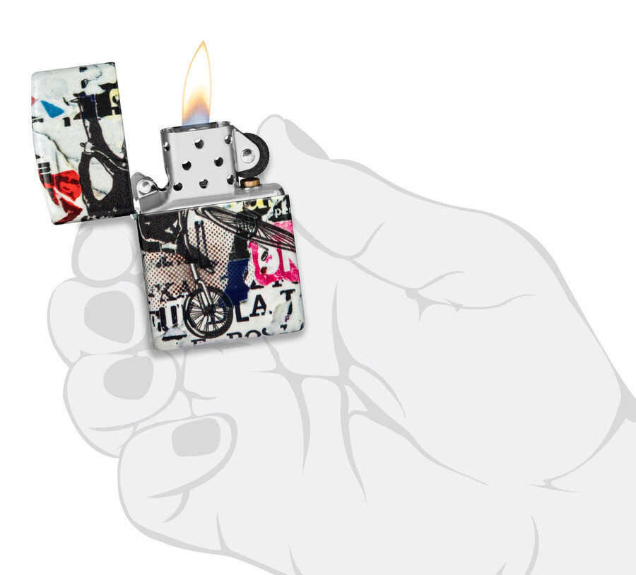 zippo pop art design