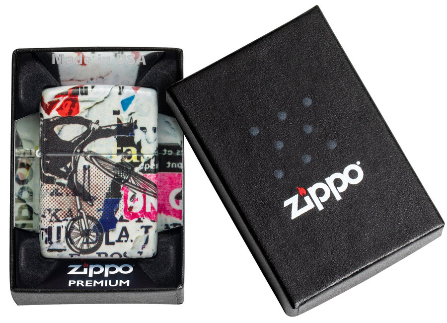 zippo pop art design