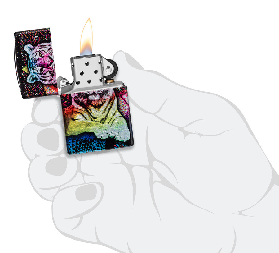 mystic tiger design