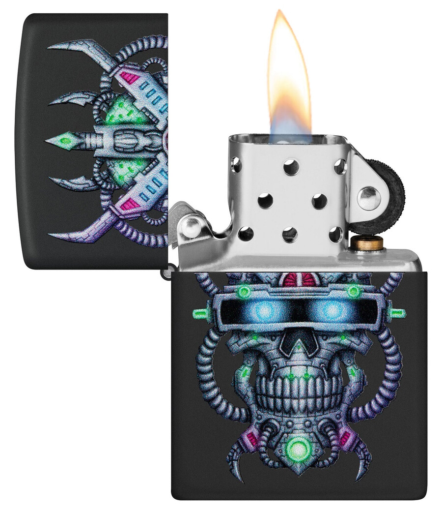 cyber skull design