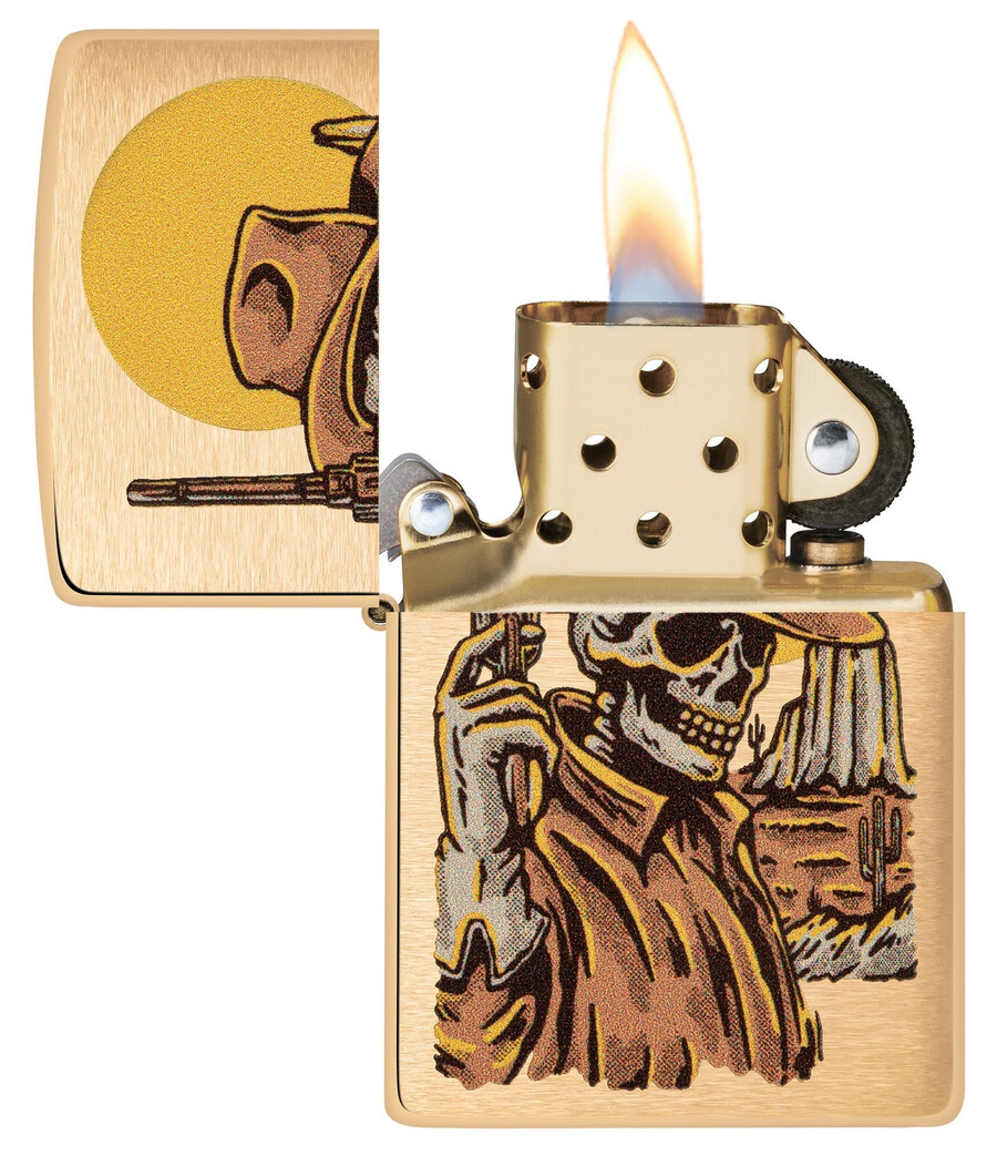 wild west skeleton design