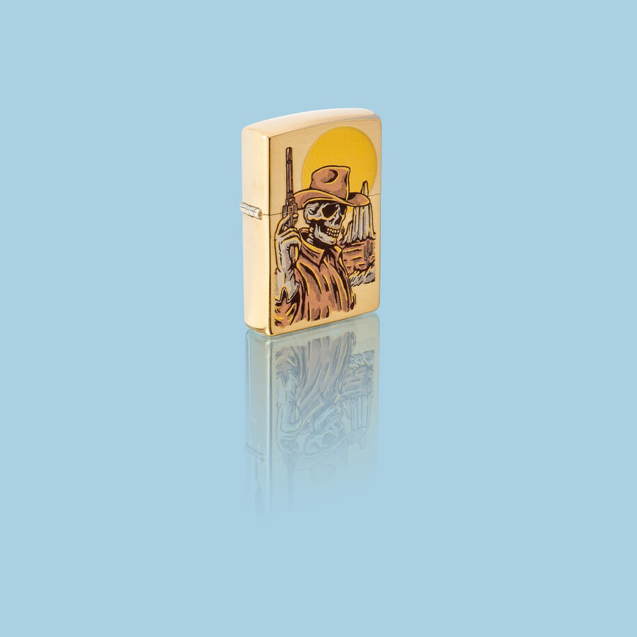 wild west skeleton design