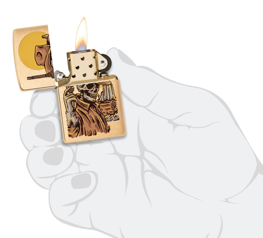 wild west skeleton design