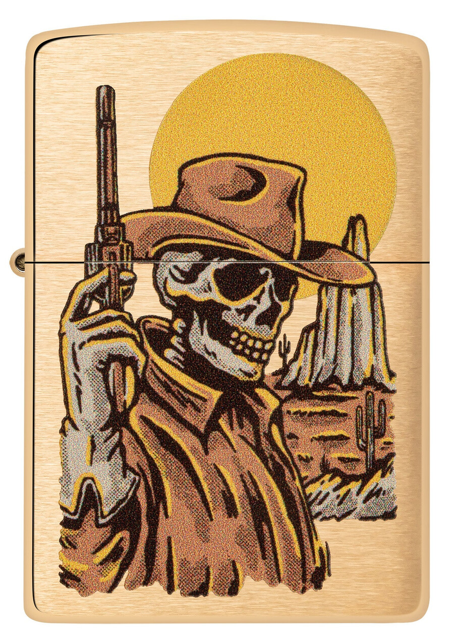 wild west skeleton design