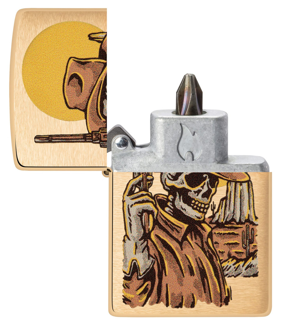 wild west skeleton design