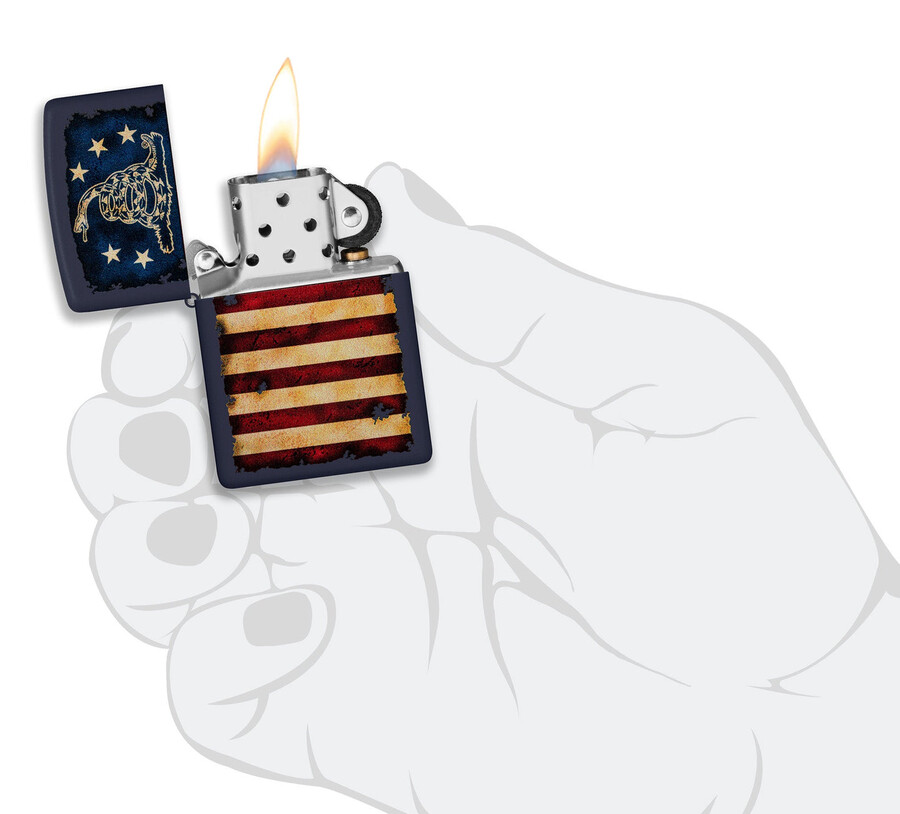 dont tread on me vintage flag design
