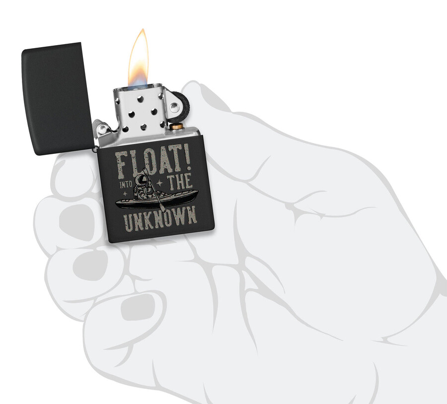 float into the unknown design
