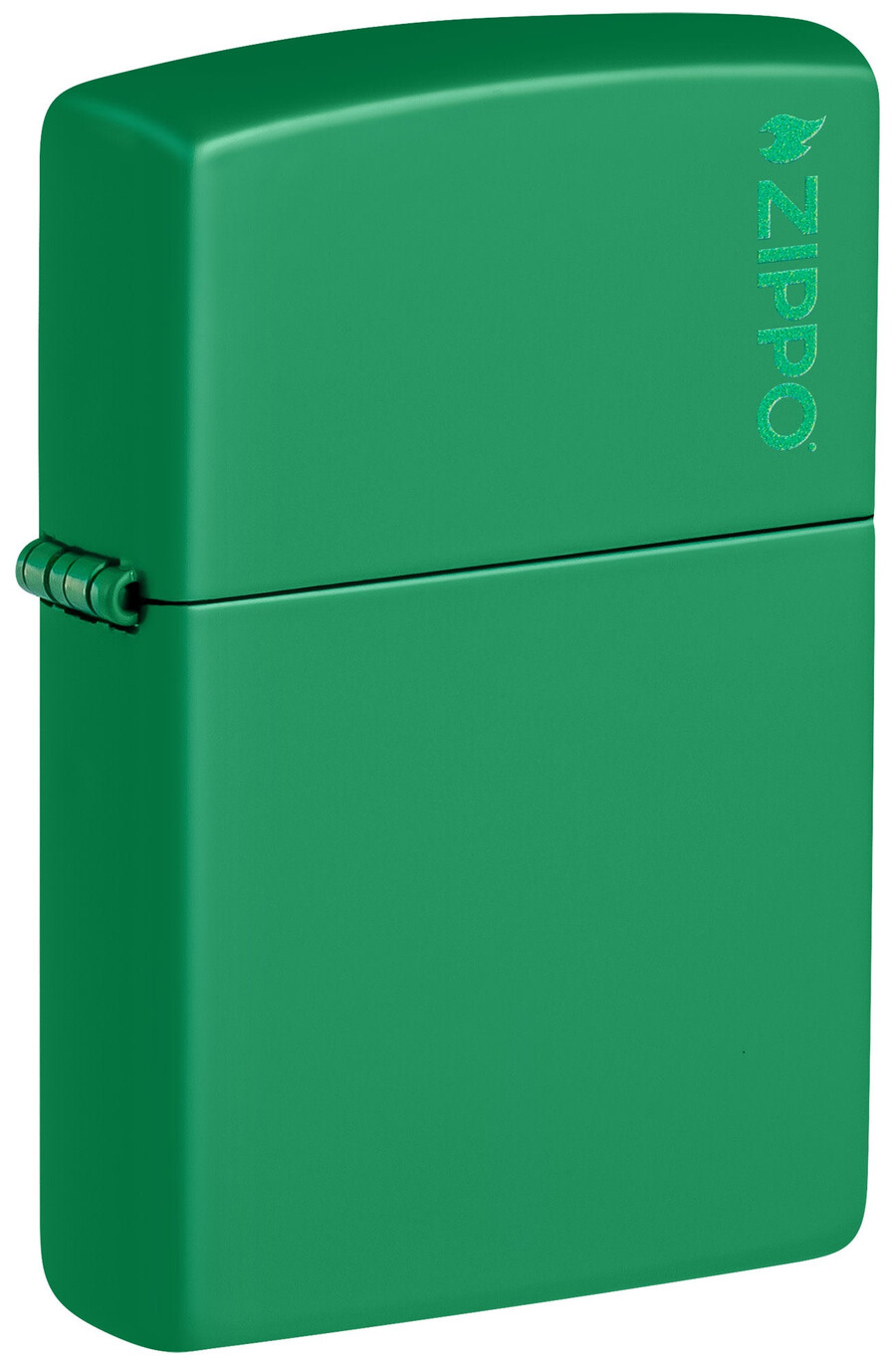 classic grass green matte zippo logo