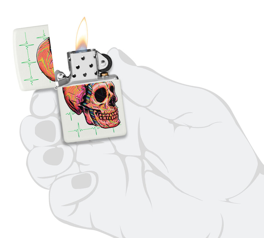 cyber skull design