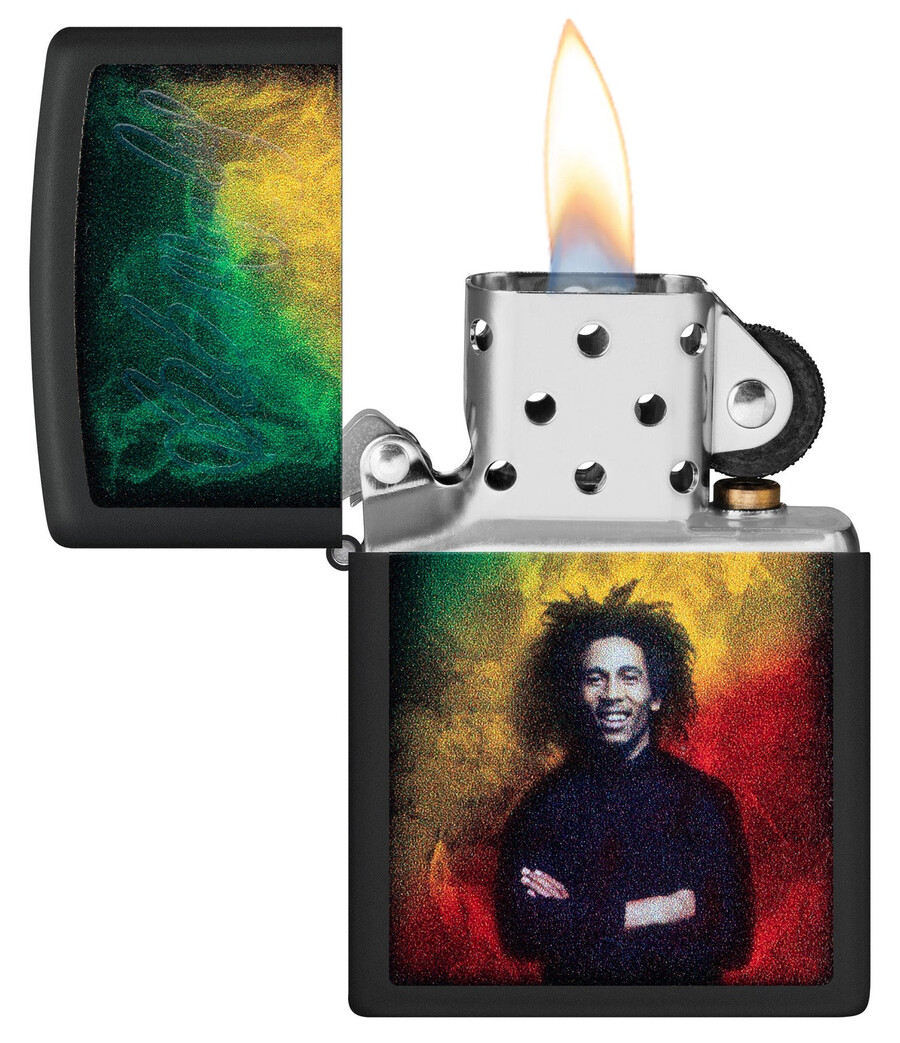 bob marley black light signature design