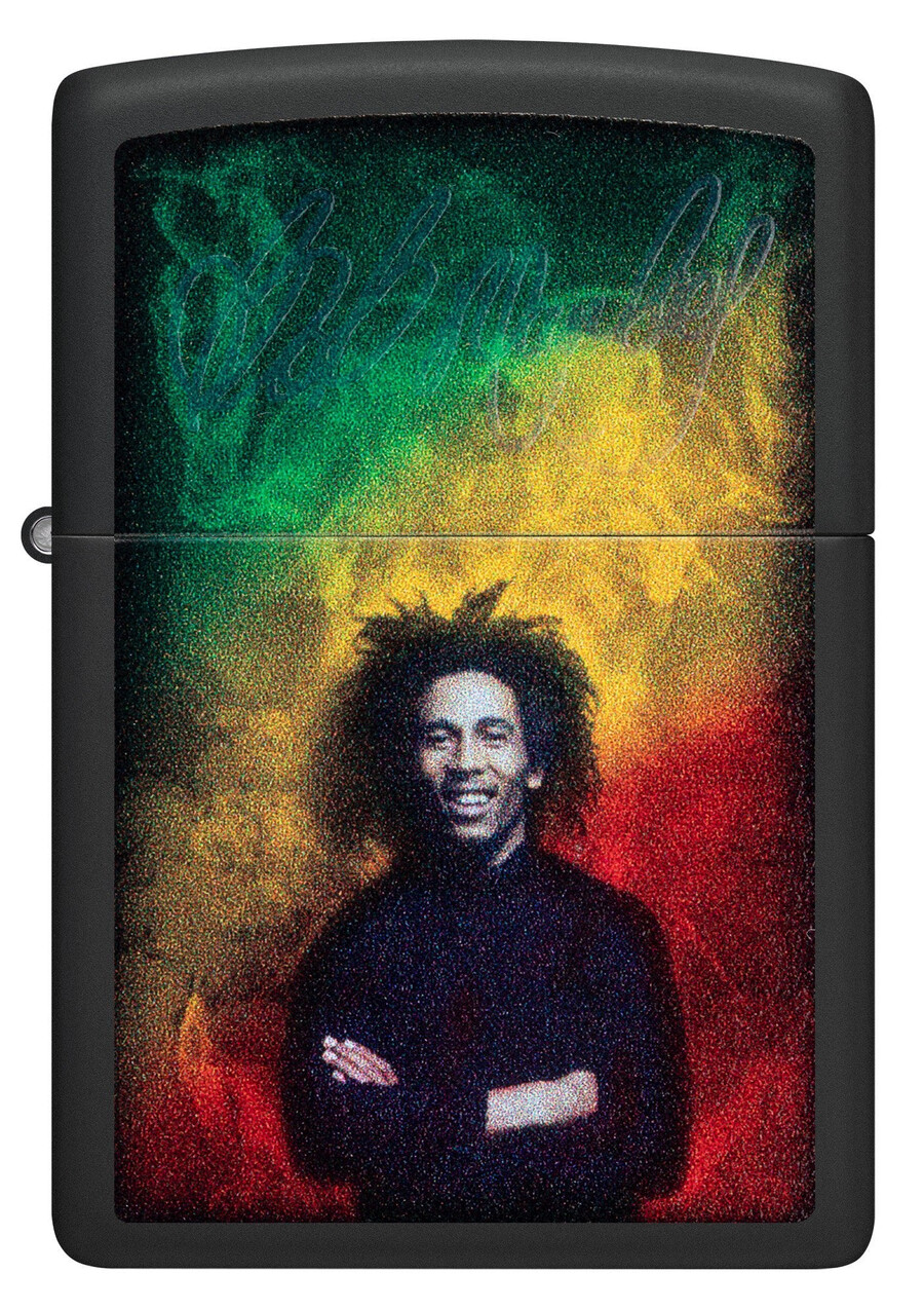 bob marley black light signature design