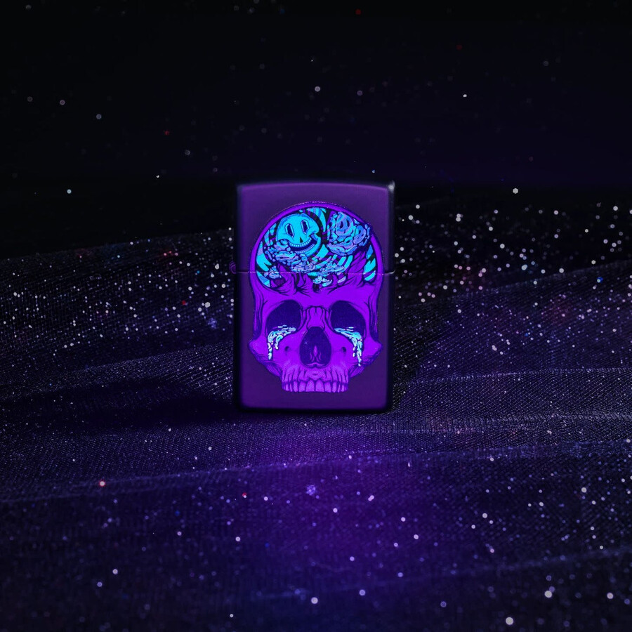 skull moon design