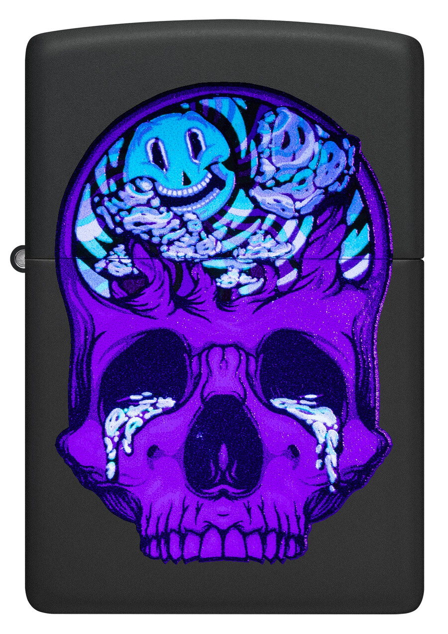 skull moon design