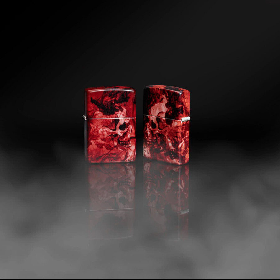 spooky skulls design