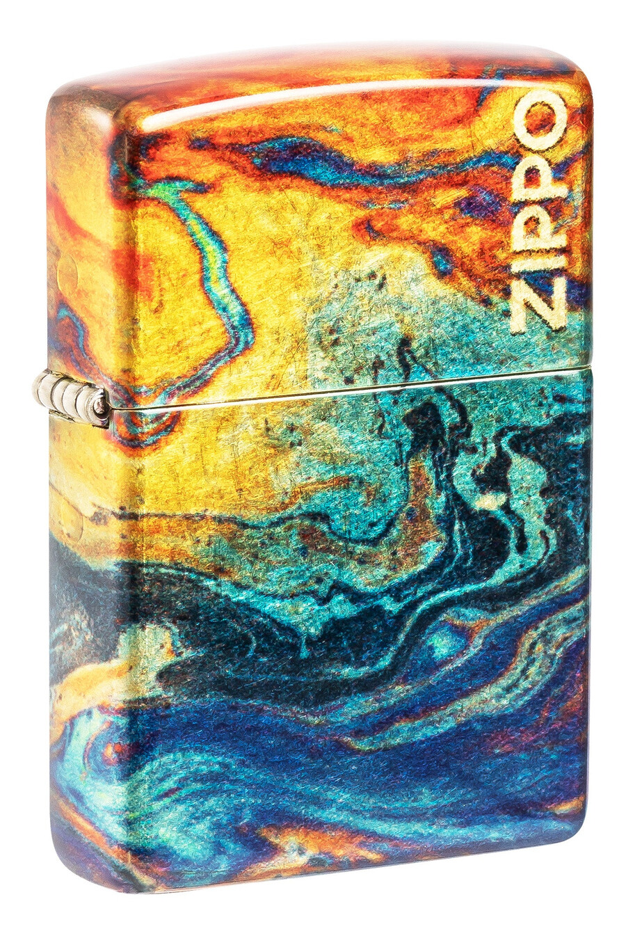 colorful zippo design