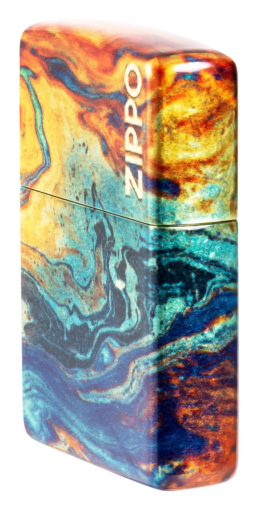 colorful zippo design