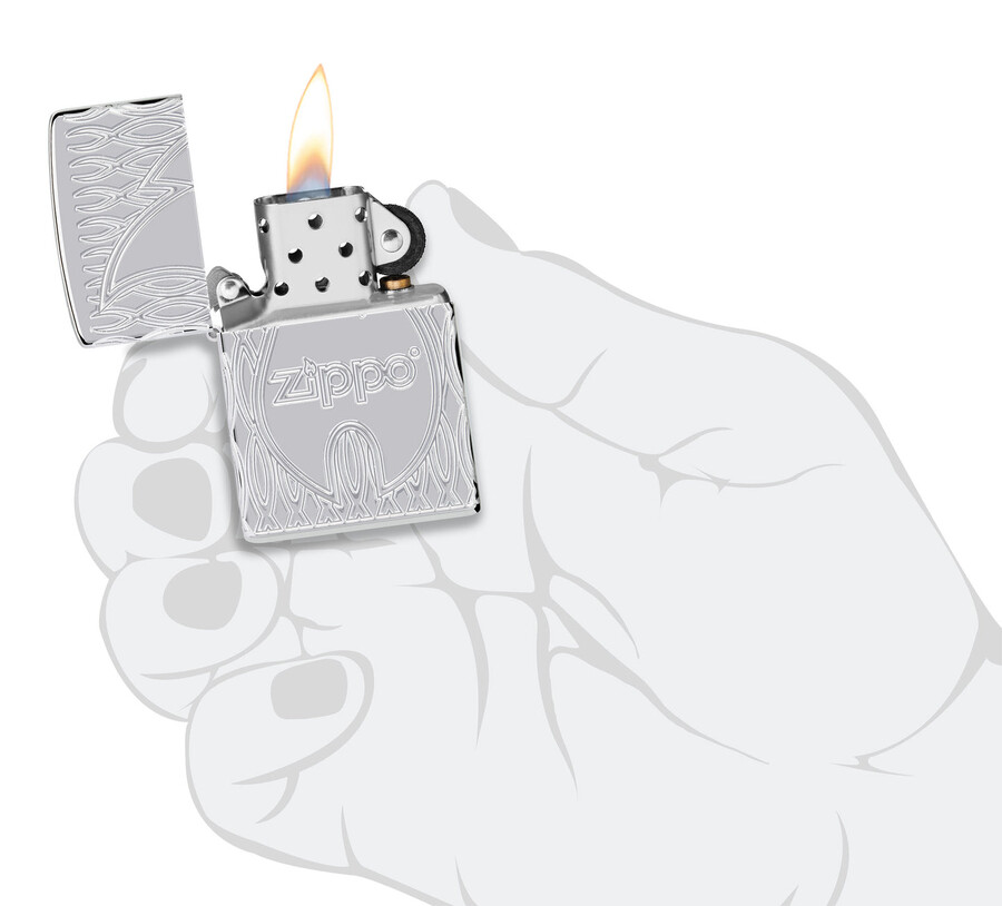 zippo flame design