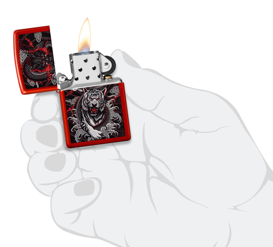 dragon tiger design