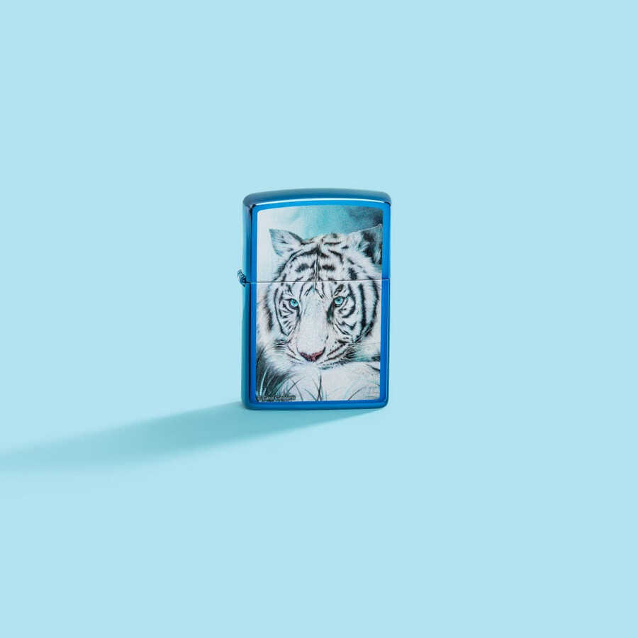 carol cavalaris white tiger design