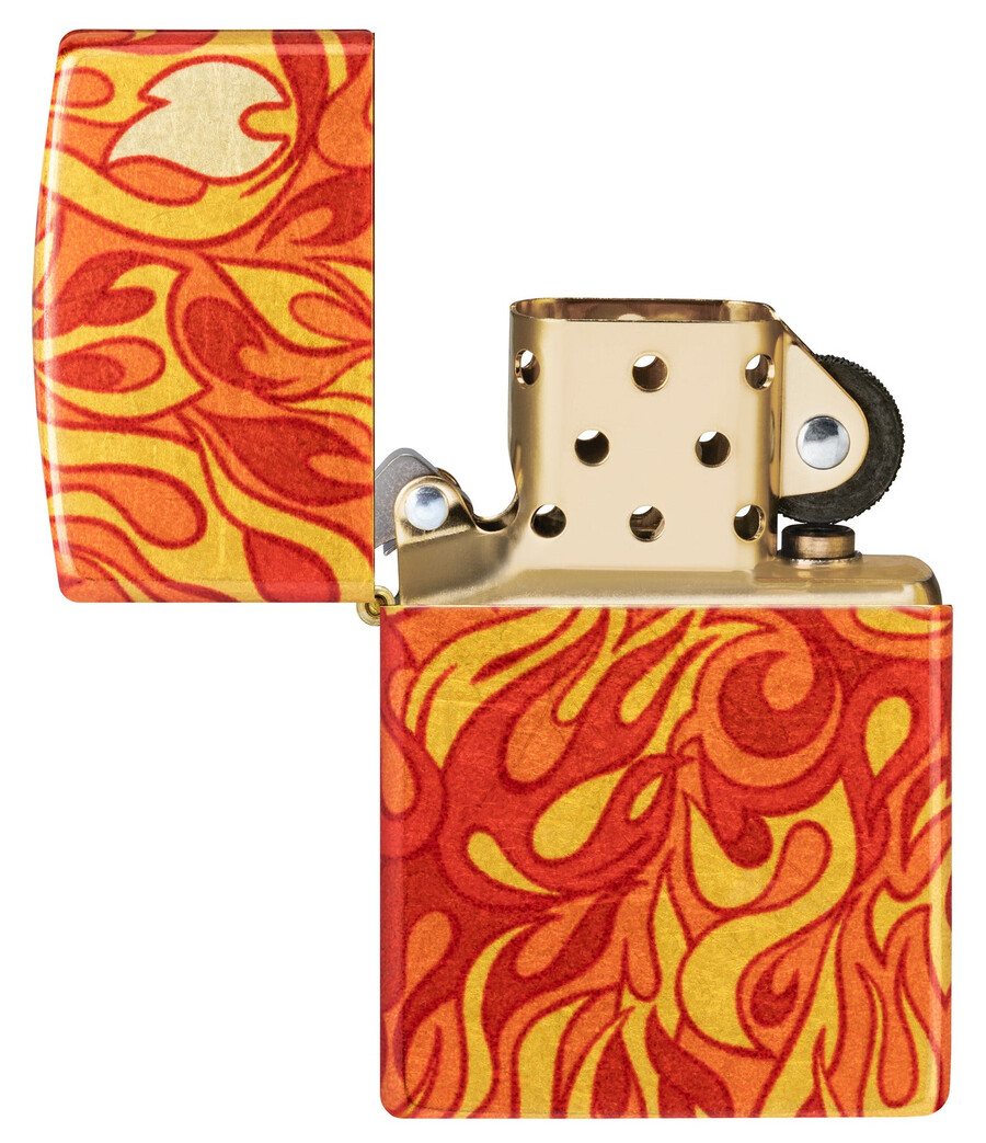 fire zippo design
