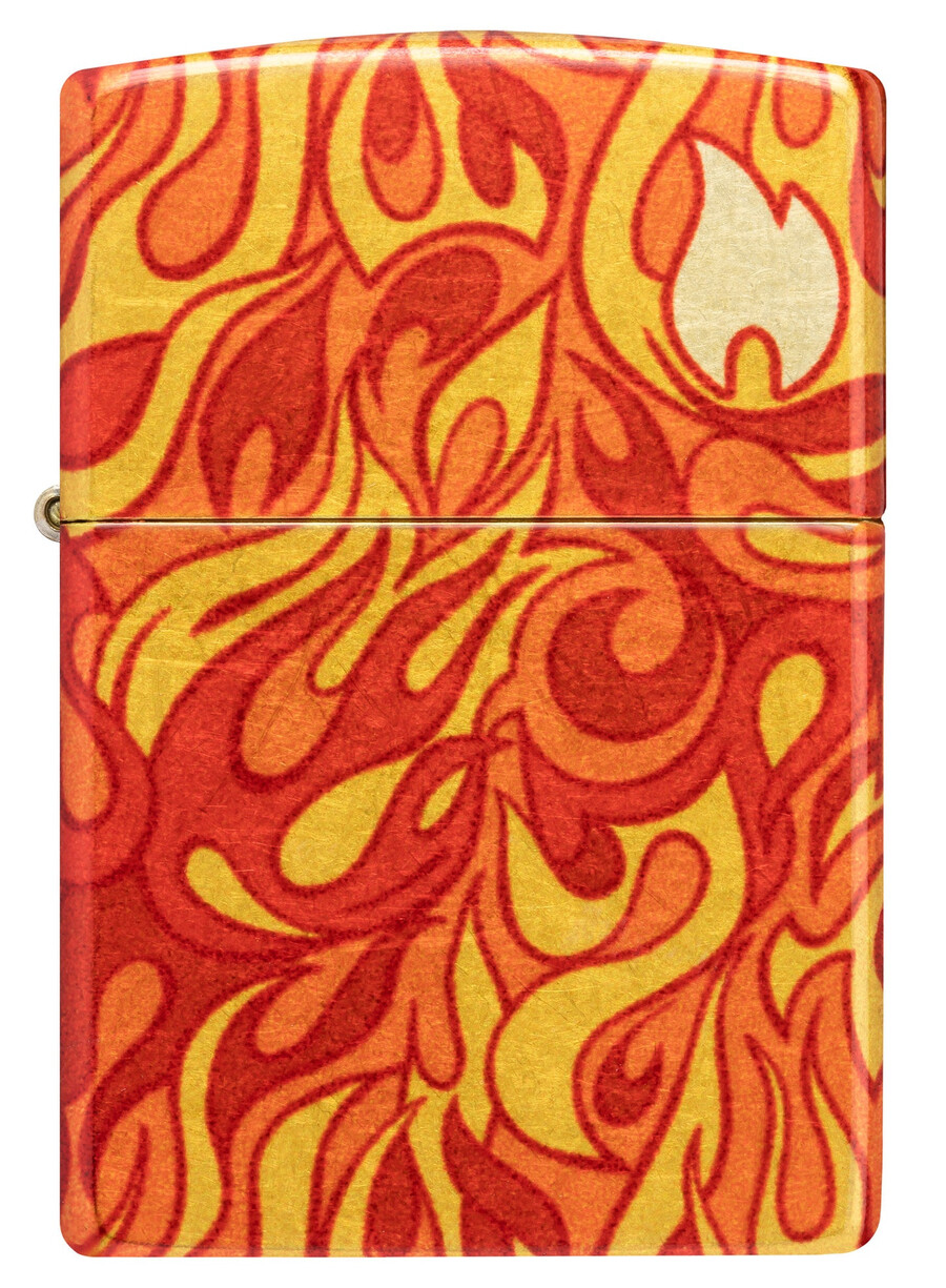 fire zippo design