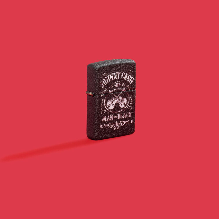 johnny cash man in black design