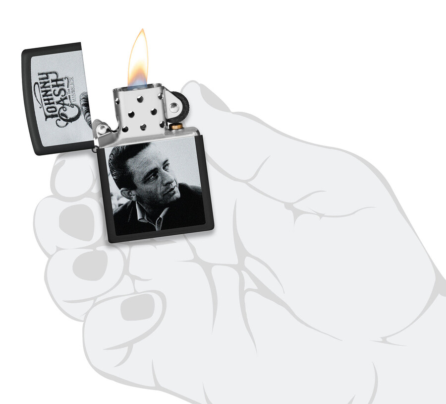 johnny cash portrait design