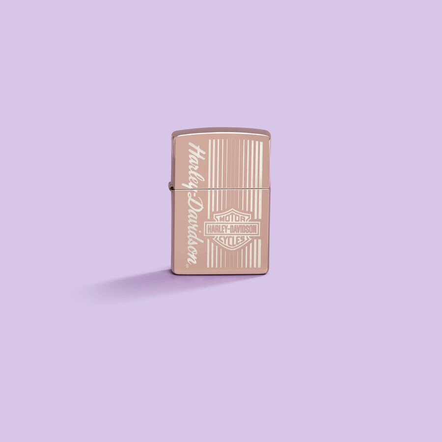 harley-davidson rose gold design