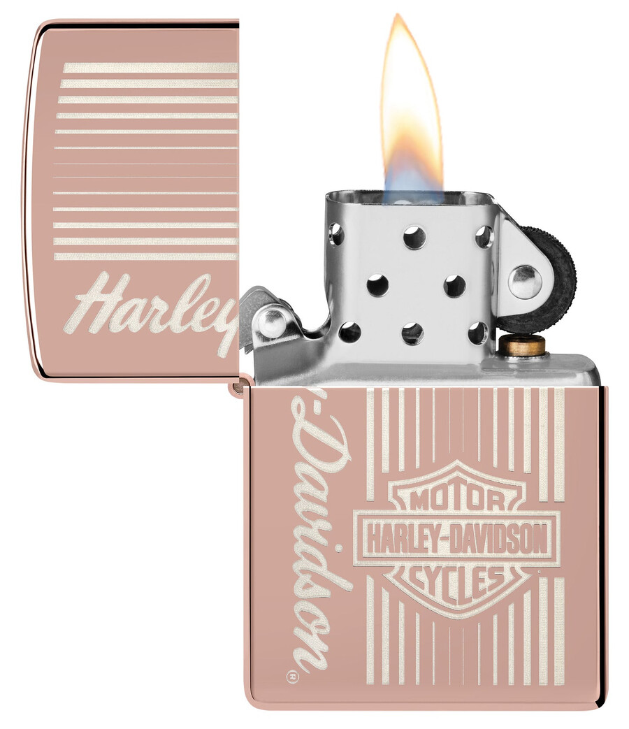 harley-davidson rose gold design