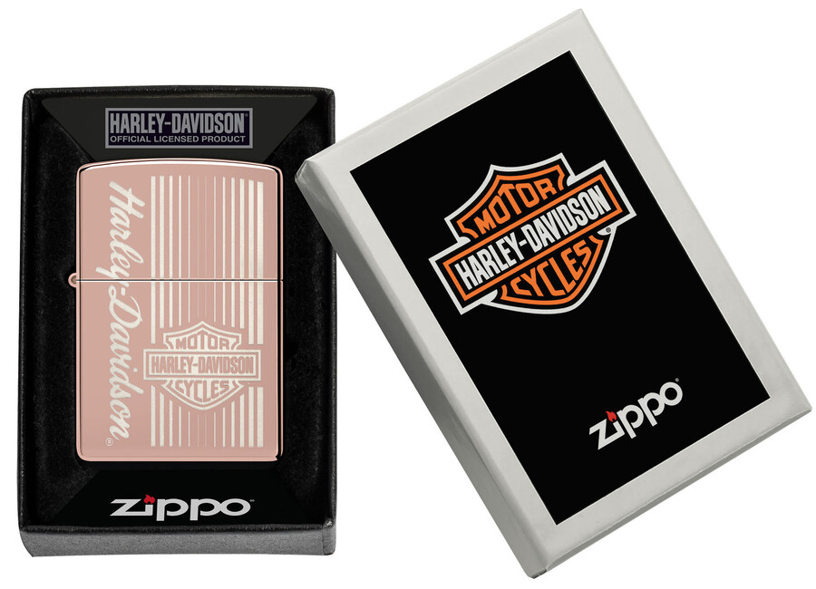 harley-davidson rose gold design