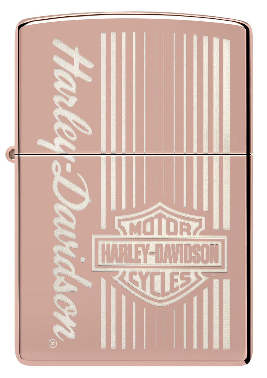 harley-davidson rose gold design