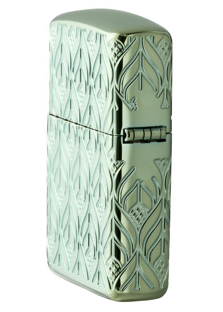 armor high polish green elegant dragon