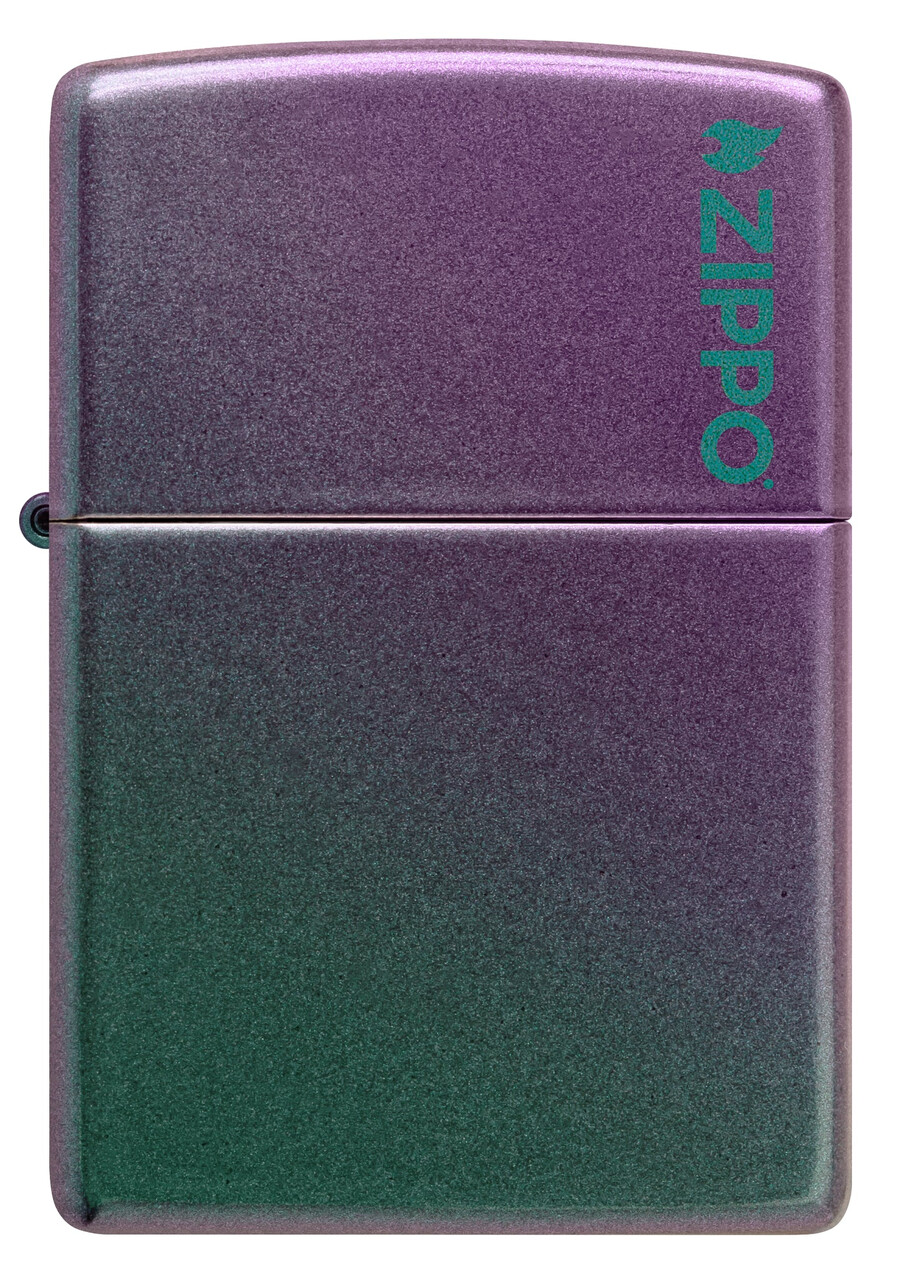 classic iridescent zippo logo