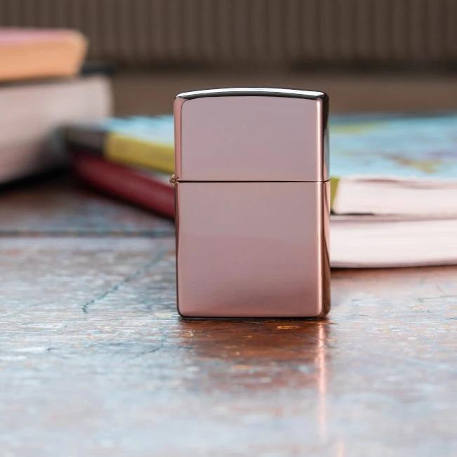classic high polish rose gold