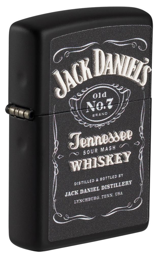 jack daniels texture print label design