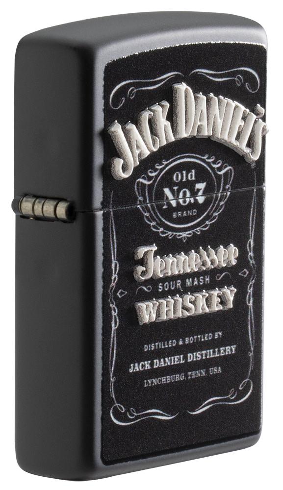 jack daniels texture print label design