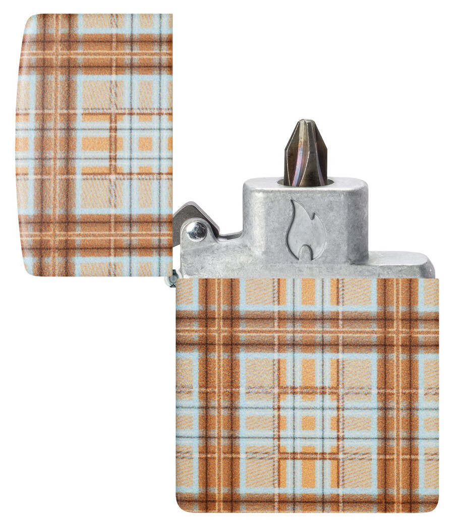 bit safe screwdriver with plaid design