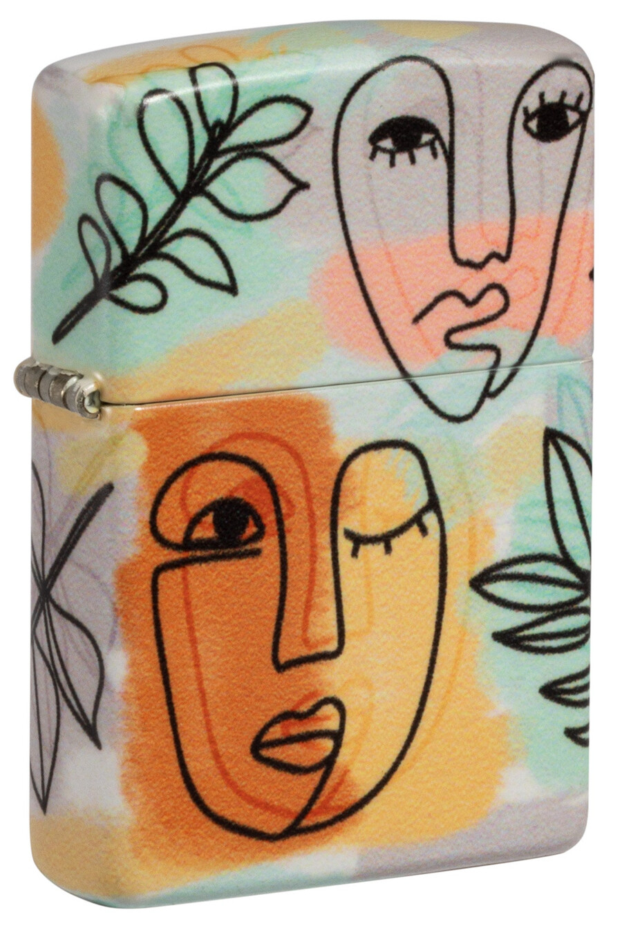 abstract faces design