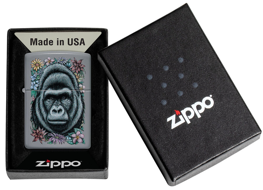 floral gorilla design