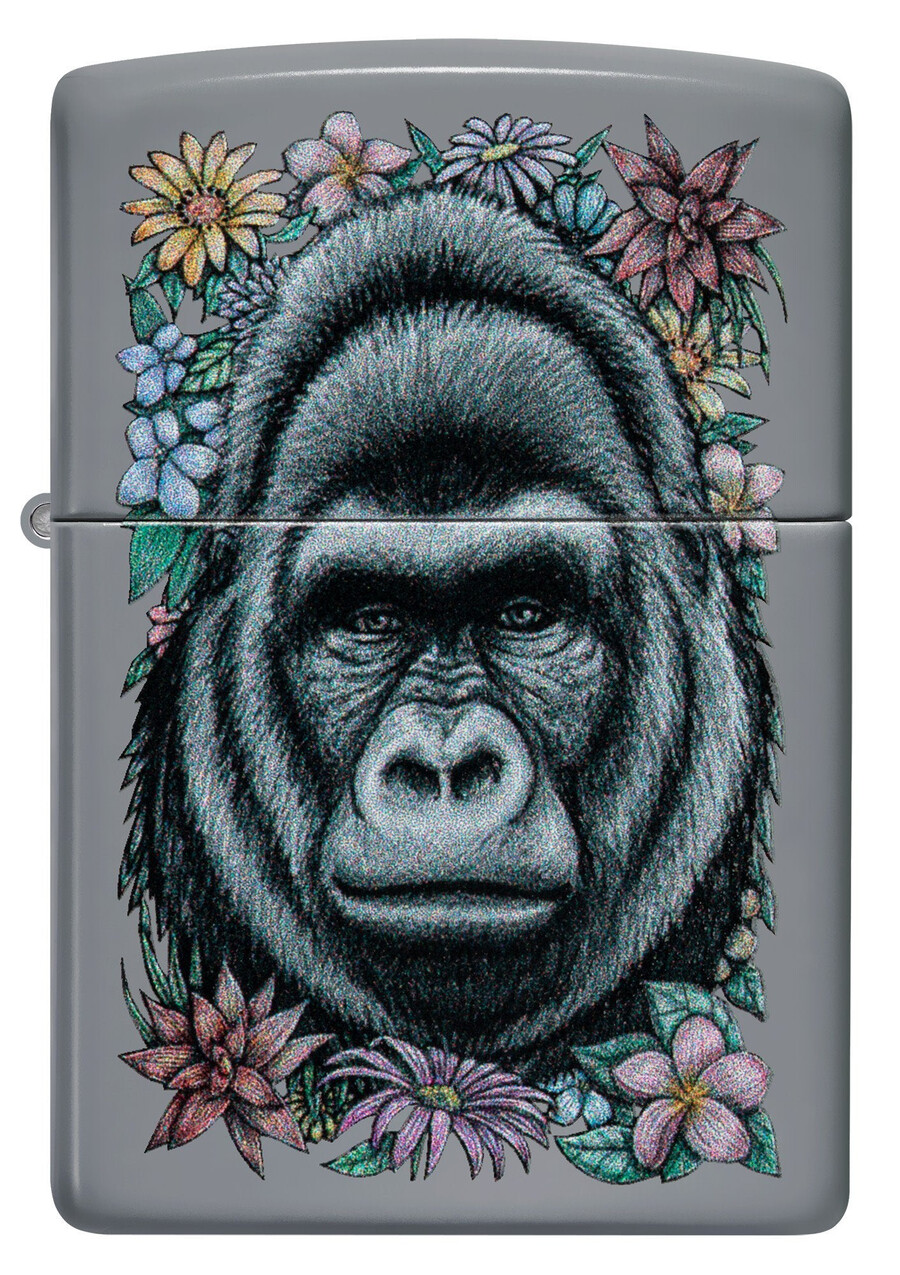 floral gorilla design