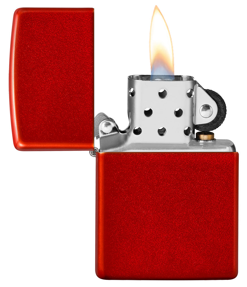 classic metallic red