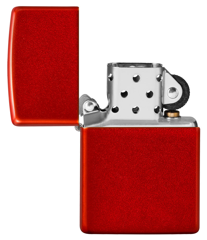 classic metallic red
