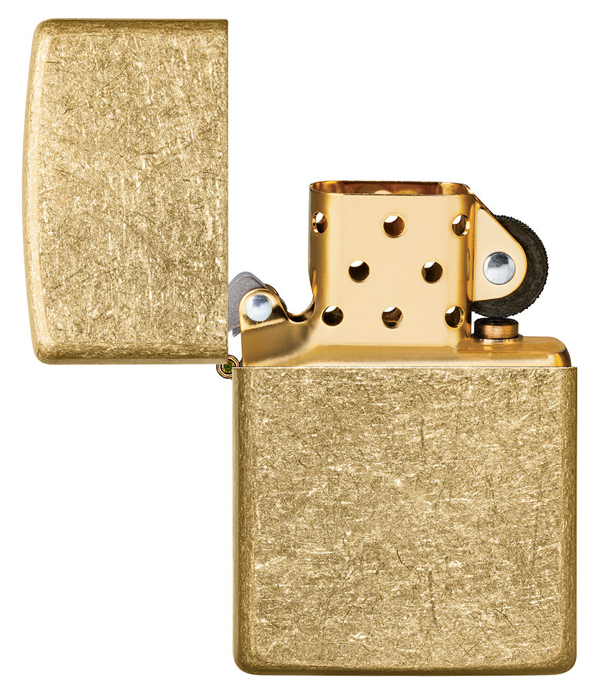 classic tumbled brass