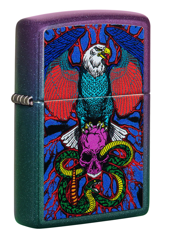 eagle snake skull design