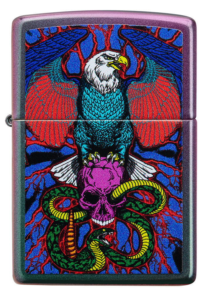 eagle snake skull design
