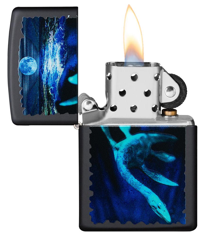 black light loch ness design