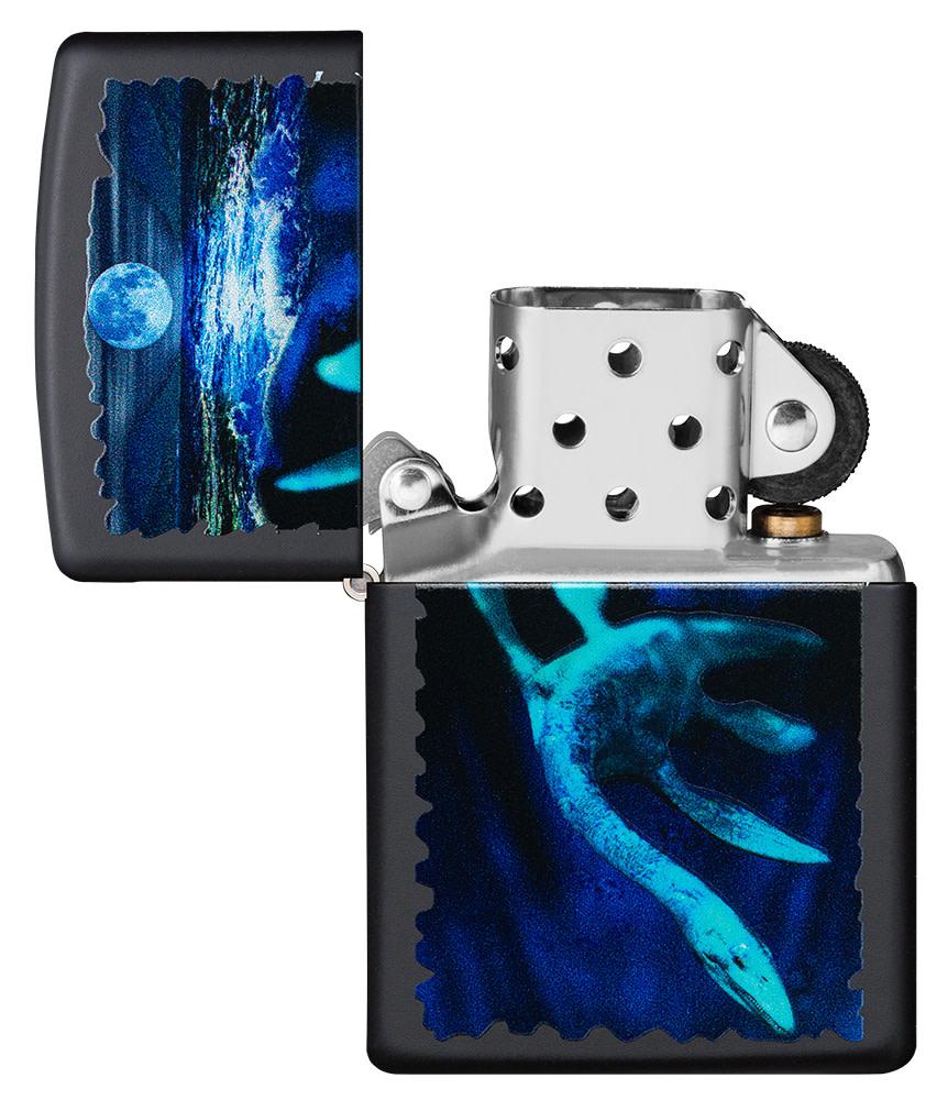 black light loch ness design