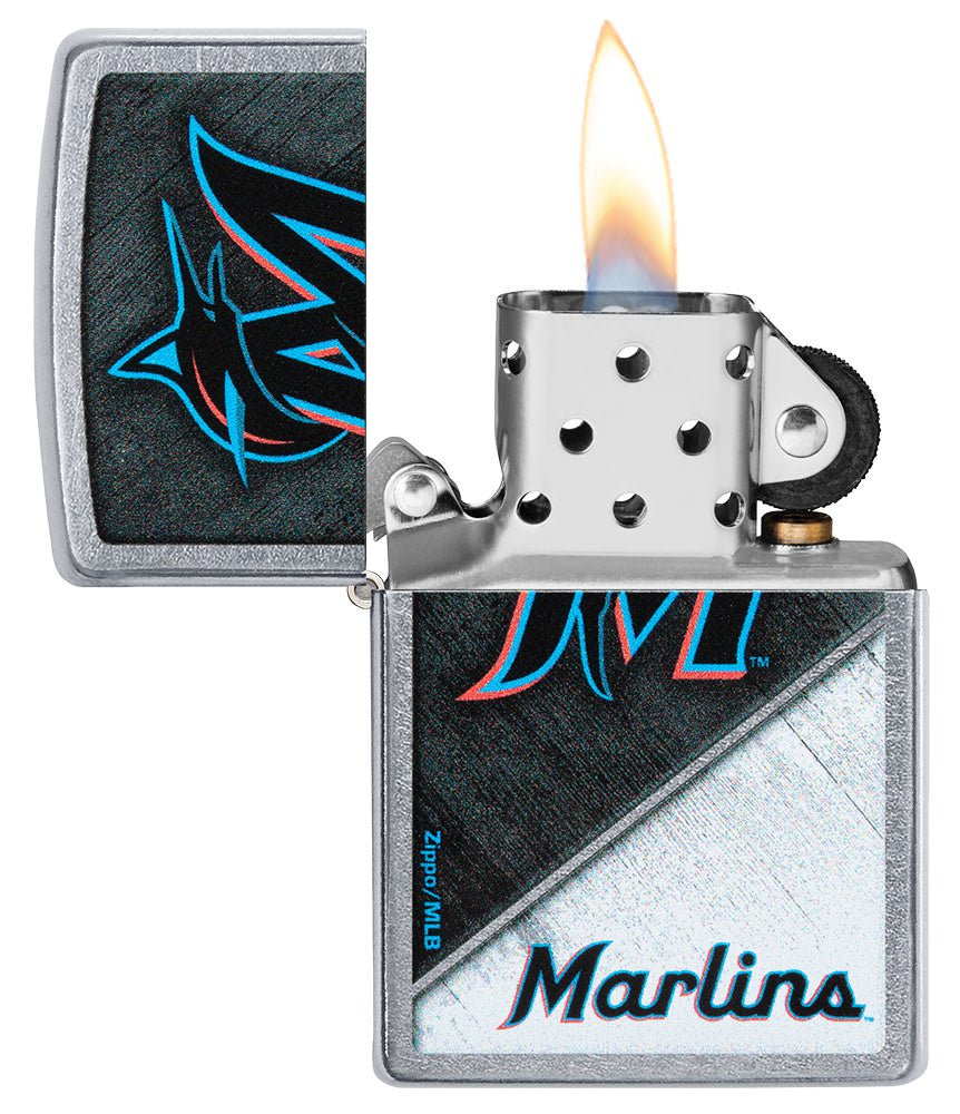 mlb miami marlins colorblock design