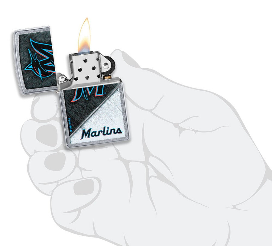 mlb miami marlins colorblock design
