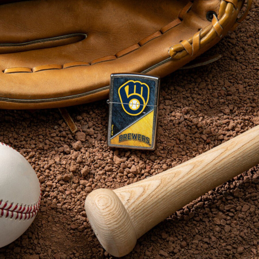 mlb milwaukee brewers colorblock design